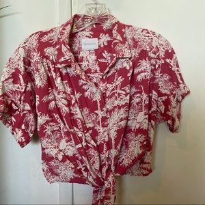 AMERICAN EAGLE HAWAIIAN CROP TOP